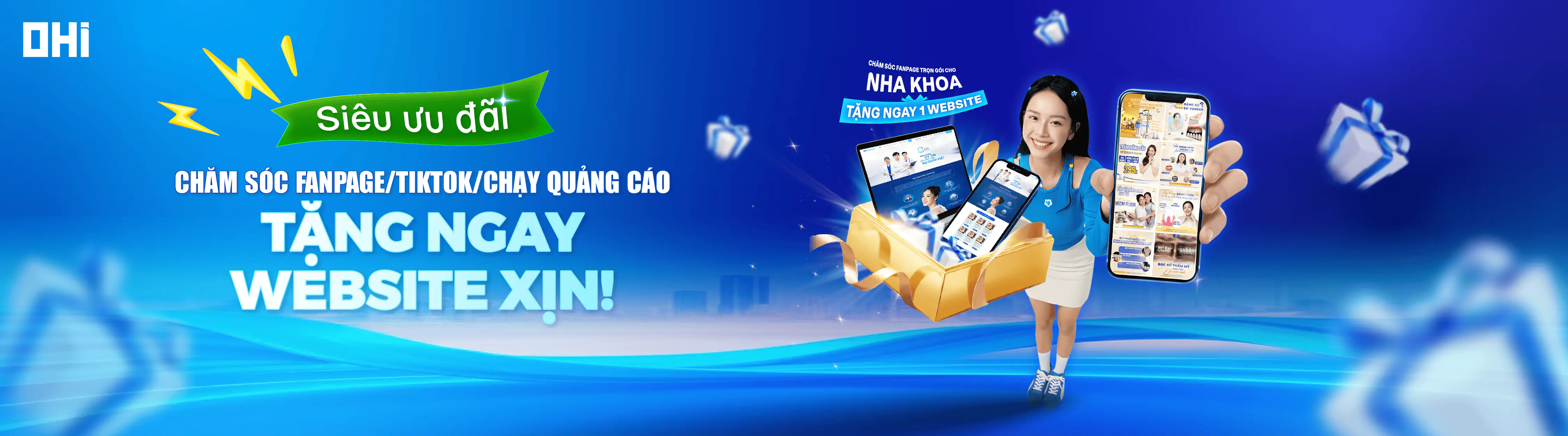 Tặng website phòng khám